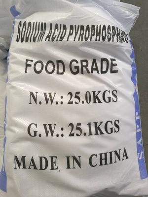 La categoría alimenticia blanca del polvo fosfata la sustancia química de CAS 7758-16-9 SAPP