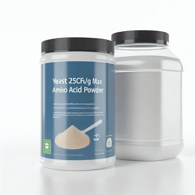 Levadura 25CFU/g Max Aminoácidos en polvo para un pH óptimo de 4,0 a 6,0 Beneficios para el equilibrio y la salud Ceniza 0,2% Min