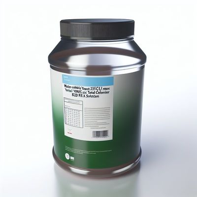 Levadura soluble en agua 25 CFU/g Máx. total de colonizador 1000 CFU/g Máx. solución B2B eficaz