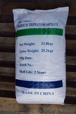Polvo detergente del tripolifosfato de sodio, sustancia química de PH9.5 STPP