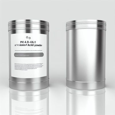 Polvo de aminoácidos pH 4.0-6.0 con cenizas 0.2% mínimo, de origen de almidón